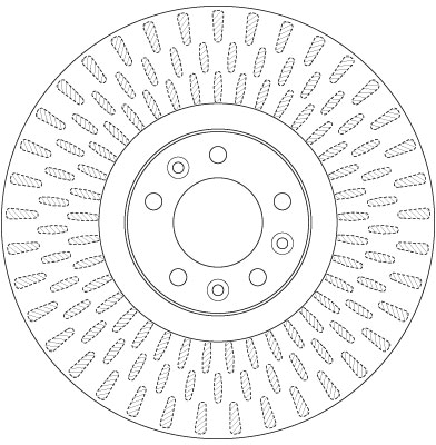 Trw df6427s диск гальмівна 1szt фото №1