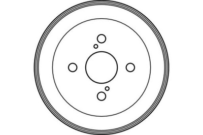 БАРАБАН ТОРМОЗНОЙ TRW DB4254