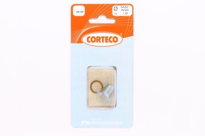 Corteco кришка зливу оливи m12x1,25 fiat фото №1