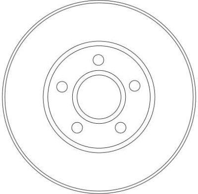 Диск тормозная trw фото №1