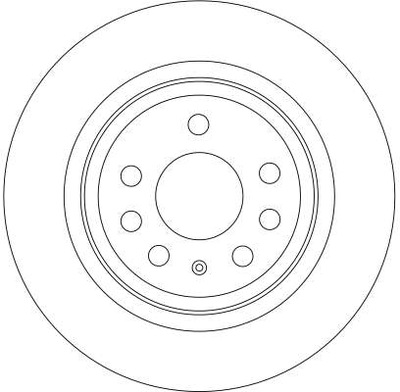 TRW DF4284 DISCO DE FRENADO  