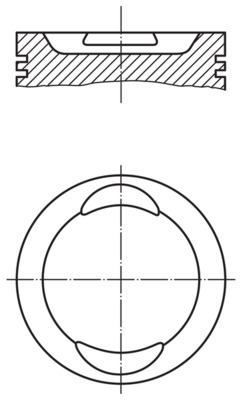 MAHLE STŪMOKLIS FIAT 1,2B 70,80 STD 