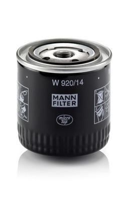 MANN-FILTER MANN-FILTER W 920/14 ФИЛЬТР МАСЛА