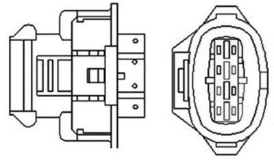 Magneti Marelli 466016355008 Sonda lambda OSM008