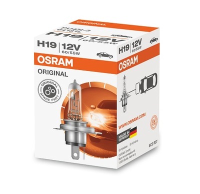 OSRAM LAMP H19/65/55W PU43T-3 ORIGINAL 12V  