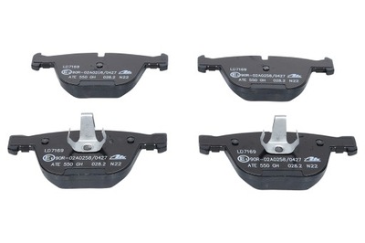 ZAPATAS DE FRENADO BMW T. 1- 3- 5- 6- 7- X5- X6 2.5- 5.0 02- CERAMIC  