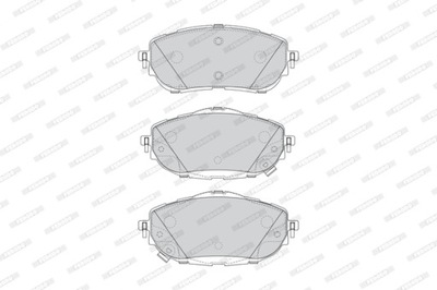 FERODO FDB4648 КОМПЛЕКТ КОЛОДОК ШАЛЬМІВНИХ, ГАЛЬМА