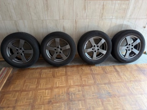 КОЛЕСА ЗИМНИЕ 17” HYUNDAI TUCSON 225/60 R17 HANKOOK + ДИСКИ АЛЮ 5X114,3 
