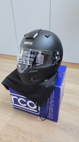 ШОЛОМ SPARCO SKY KF-5W SNELL FIA XL 61CM НОВИЙ 