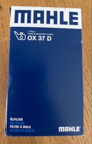 ФІЛЬТР МАСТИЛА MAHNE OX 37D 
