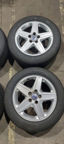 ДИСКИ R16 VOLVO V50 Z NOWYMI ШИНАМИ KLEBER 205/55R16 ЗИМА 2924 
