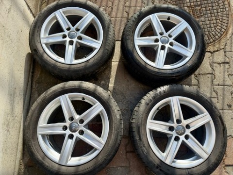 ДИСКИ ОРИГІНАЛ AUDI 16 ДЮЙМИ 205/55/16 ЛІТНІ ШИНИ 6MM 