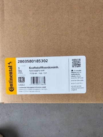 НАСОС ПАЛИВА CONTINENTAL 2803580185302 