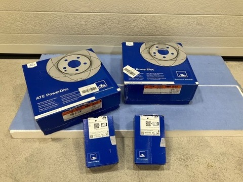 ATE PD DISCS + PADS BMW E36 E46 286/280  