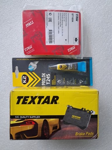 ZAPATAS HAM.TEXTAR 2327701 CITROEN C5 I II, PARTE DELANTERA  