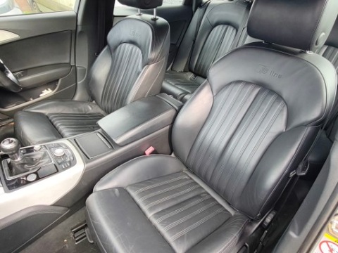 СИДІННЯ СИДІННЯ ДИВАН ШКІРА S-LINE AUDI A6 C7 УНІВЕРСАЛ AVANT 2011-2018 