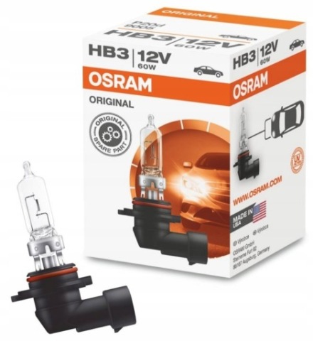 OSRAM ЛАМПОЧКА HB3 12V 60W 