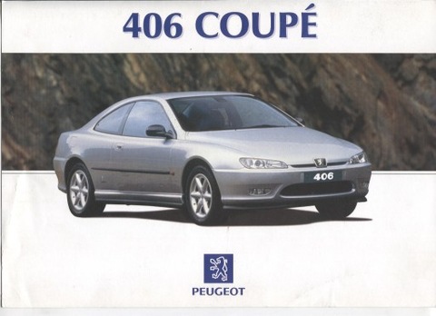 PROSPEKT-PEUGEOT 406 CUPÉ  