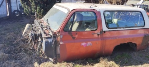 CHEVROLET BLAZER K5 4X4 1979 ПРОДАМ NA CZESCI. 