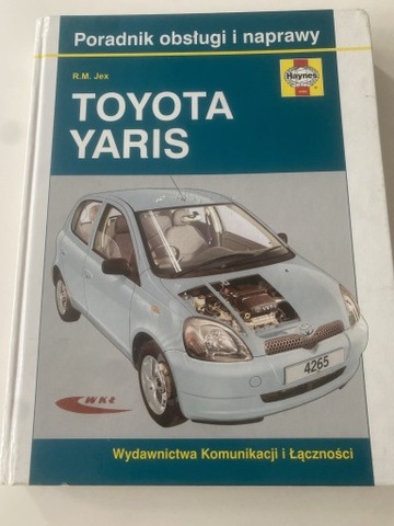 PORADNIK SERVICE I REPAIR TOYOTA YARIS  