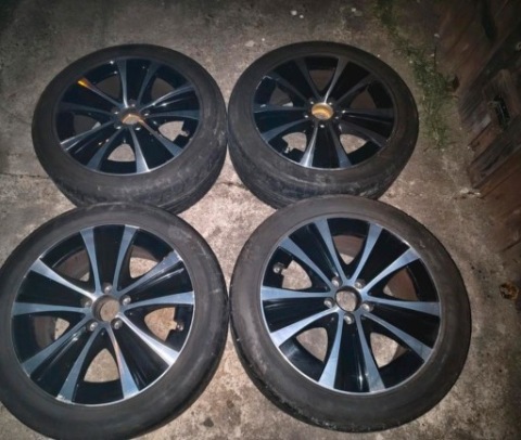 КОЛЕСА ЛІТНІ MERCEDES 245/45 R18 (ДВІ SZEROKOSCI) 