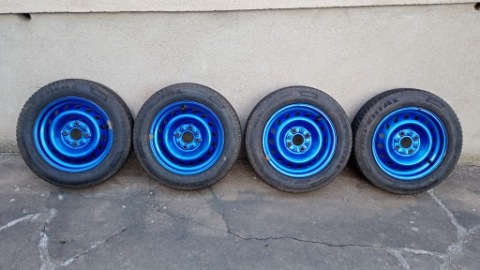 4SZT. ДИСКИ СТАЛЬ 5BX13 4X98 ET33 + ШИНИ 155/65R13 FIAT SEICENTO 