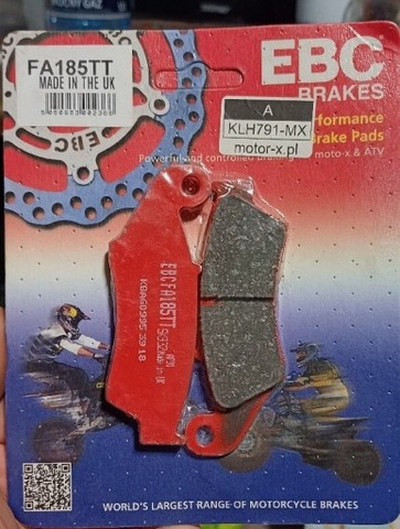 PADS BRAKE EBC FA185TT  