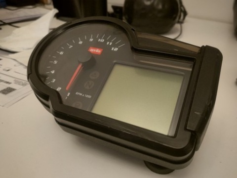 DASHBOARD INSTRUMENT PANEL APRILIA RS 125 06+ CORRECT STATE VERY GOOD CONDITION 