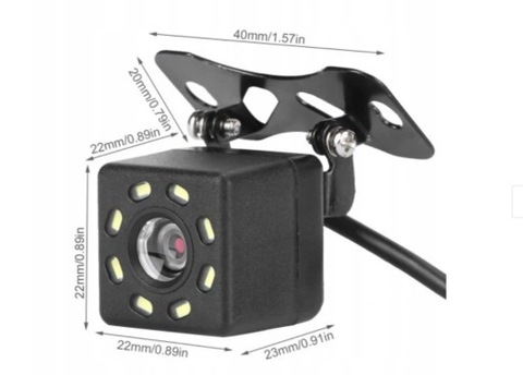 REAR CAMERA AUTOMOTIVE IP68 WATER-REPELLANT CAMERA  