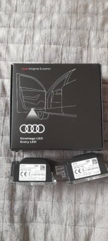 AUDI Q2 Q3 Q4 Q5 Q7 Q8 ЛАМПОЧКИ ДВЕРИ СВЕТОДИОДНЫЕ ПРОЖЕКТОР 