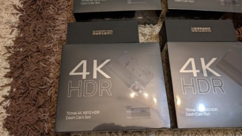ВІДЕОРЕЄСТРАТОР 70MAI DASH CAM A810 4K + КАМЕРА ЗАДНЯ RC12+ UP03 
