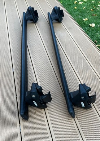 БАГАНИК НА ДАХ THULE БАЛКИ WINGBAR EVO ЧОРНИЙ SKODA SUPERB 3 2019-2024 
