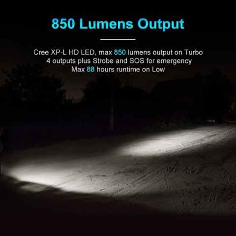 LUMINTOP B01 LINTERNA ROWEROWA PROFESIONAL +AKU  