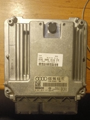 КОМП'ЮТЕР ECU AUDI 1.9 03G906016FE 0281012127 IMMO ВИКЛЮЧЕНИЙ 