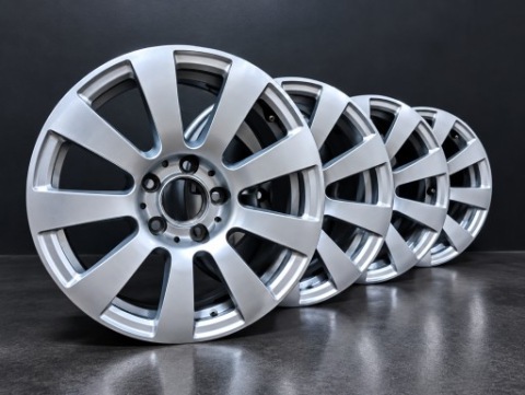 ДИСКИ АЛЮМІНІЄВІ 16 5X112 MERCEDES ET38 66,6 A2124010002 КОМПЛЕКТ СУПЕР СТАН 