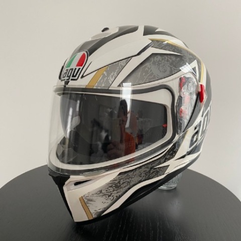 AGV K-3 SV VULCAN ШОЛОМ МОТОЦИКЛЕТНИЙ Z НАКЛАДКА РОЗМІР S 