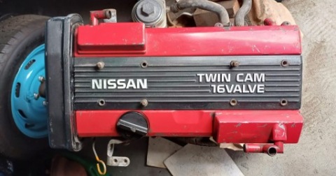 NISSAN 200SX S13 ДВИГУН DO REMONTU 