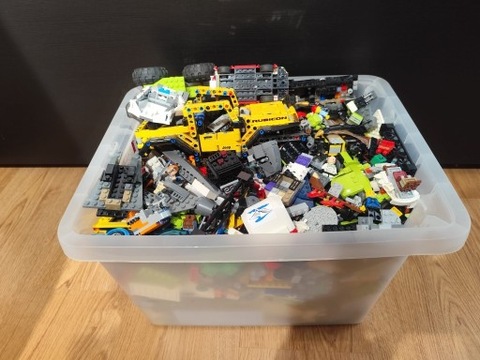 Klocki LEGO MIX 7,3 kg