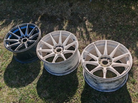 ДИСКИ JAPAN RACING JR11 18 ДЮЙМИ 9.5J ET22 5X120 5X114,3 (BMW, TE37, RAYS) 