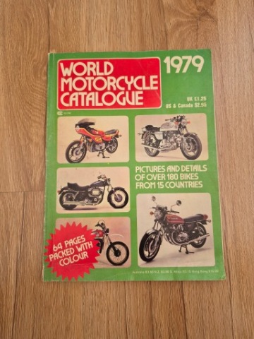 КАТАЛОГ MOTOCIKLAI СВІТЛО 1979R США ,INDIE ,CSSR,USSR ІНШІ KRAJE 66 СТОРІН 