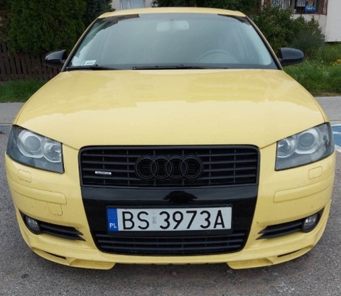 BUMPER FRONT FRONT AUDI A3 8P 2003R  