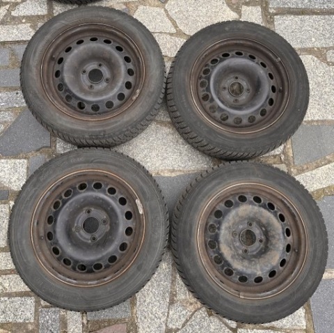 4X ШИНИ ЗИМОВІ Z ДИСКАМИ 215/55 R16 SAVA ESKIMO HP2 93H + ШИНА ПОДАРУНОК 