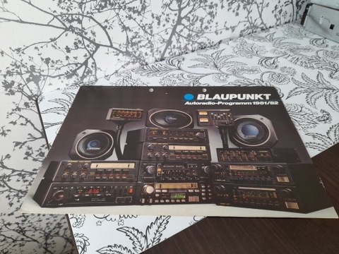 BLAUPUNKT PROSPEKT 1981 / 1982 РІК