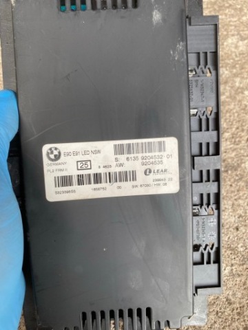 BMW E90 E91 МОДУЛЬ СВІТЛА FRM II PL2 LED (СВІТЛОДІОД) 61359204532-01 LEAR 
