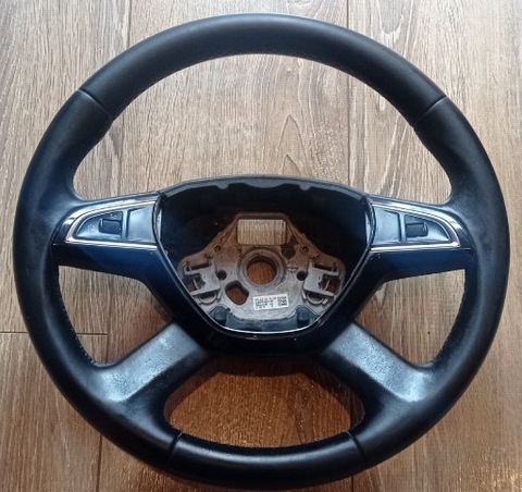 STEERING WHEEL SKODA 3 FITS DO OCTAVII II 5E0919719F  