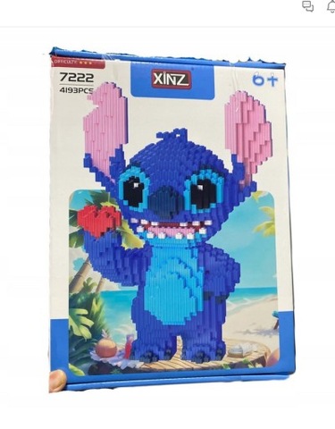 Figurka Klocki STITCH konstrukcyjne 4193 elementów