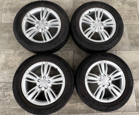 ДИСКИ АЛЮМИНИЕВЫЕ ORYG. AUDI 17 ДЮЙМЫ A3 Q3 A4 A6 ET43 6.5J СУПЕР СОСТОЯНИЕ 