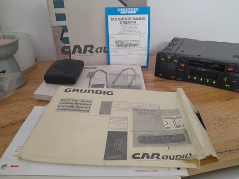 RADIO GRUNDIG EC 7500 RDS NAJWYZSZY MODELO !!  