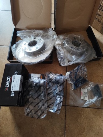 NEW BRAKES FRONT REAR CORSA B DISCS BEBNY PADS  