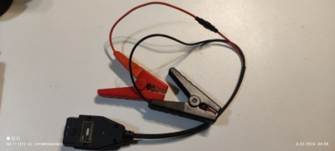 КАБЕЛЬ ANTY-RESET PODTRZYMANIE НАПРУГИ ECU OBD2 AUTOL 